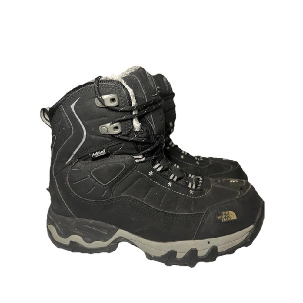 The North Face Black Hydroseal Insulated Valdez Winter Boots Women's 7.5 Hiking